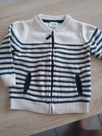 Gilet 18mois garçon