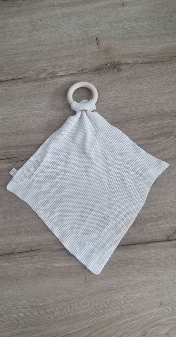 Doudou anneau de dentition coton bio