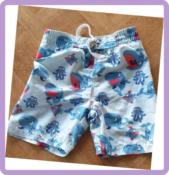 Maillot de bain 5 ans short