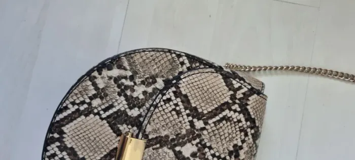 Sac bandoulière python serpent mango - photo numéro 8