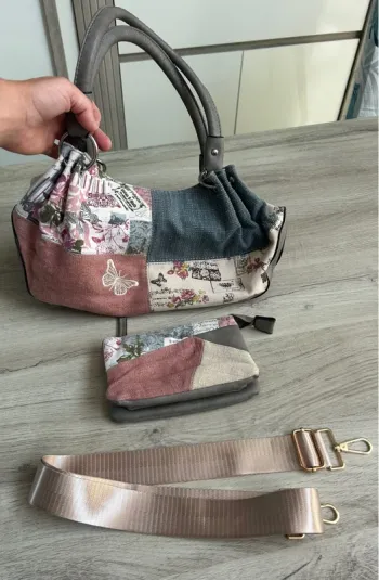 Ensemble sac à main/portefeuille/bandoulière