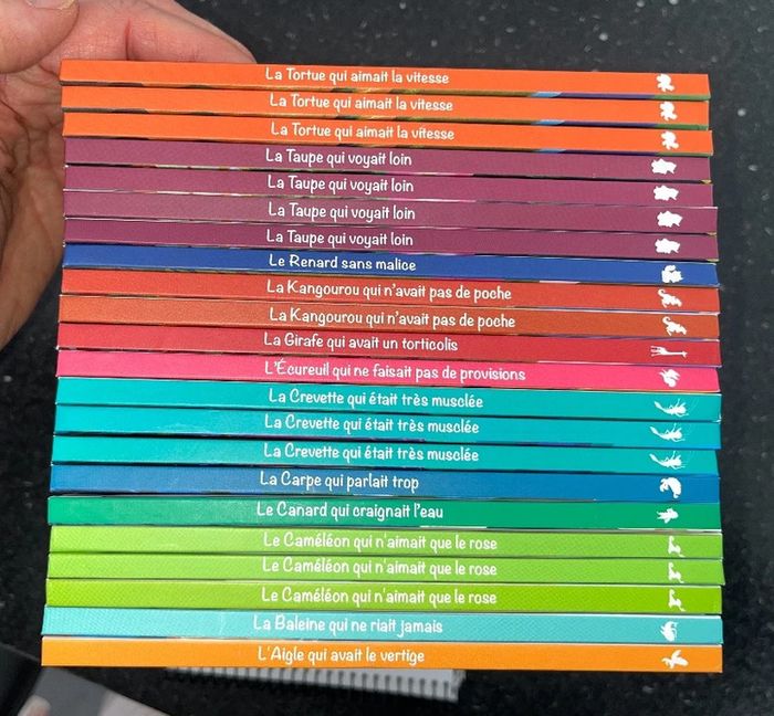 En lot de 10 - 15 ou 20 livres au choix - Voir également les autres annonces  livre McDo