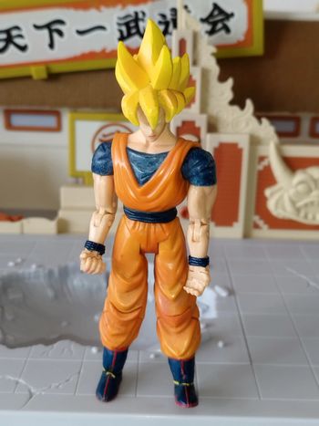 Figurine Dragon Ball Z Goku Action Figure bandai Toy Gokou BS giochi