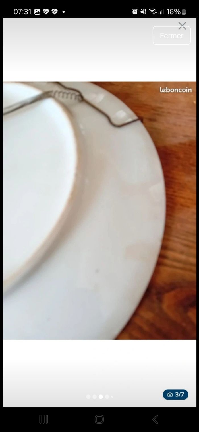 Assiette deco - photo numéro 3