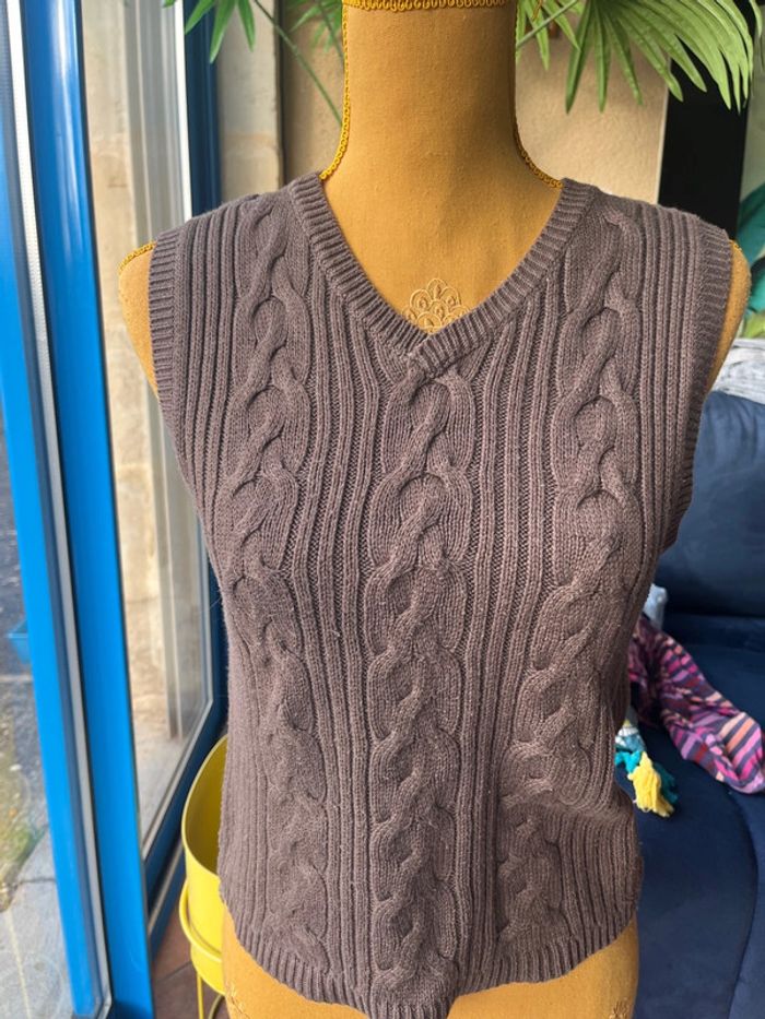 pull sans manche 12 ans