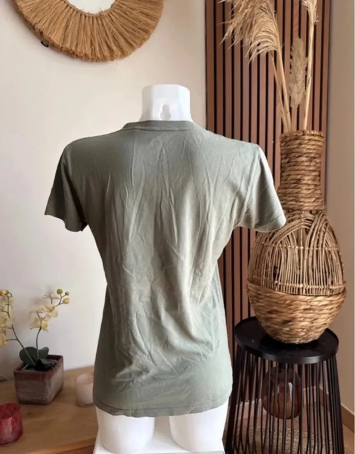 T-shirt kaki SMOG - photo numéro 4