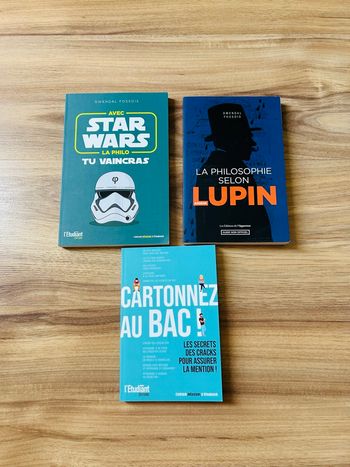 Lot de 3 Livres Lycée - Bac et Philo 