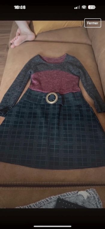 Robe bordeaux