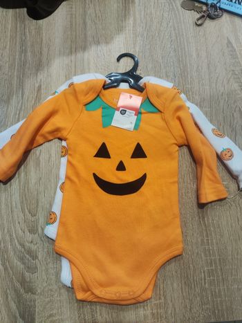 Body bébé halloween