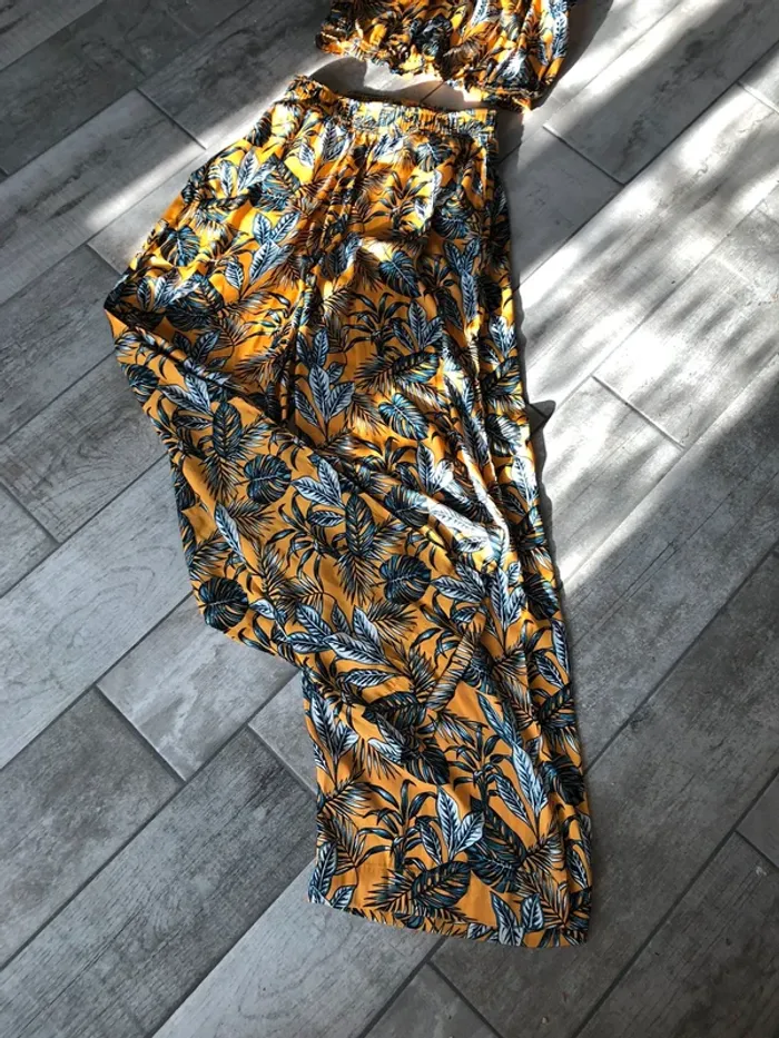 Ensemble pantalon fluide+haut Undiz TBE Taille S - photo numéro 4