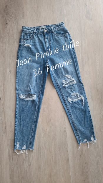 Jean à trous Pimkie taille 36