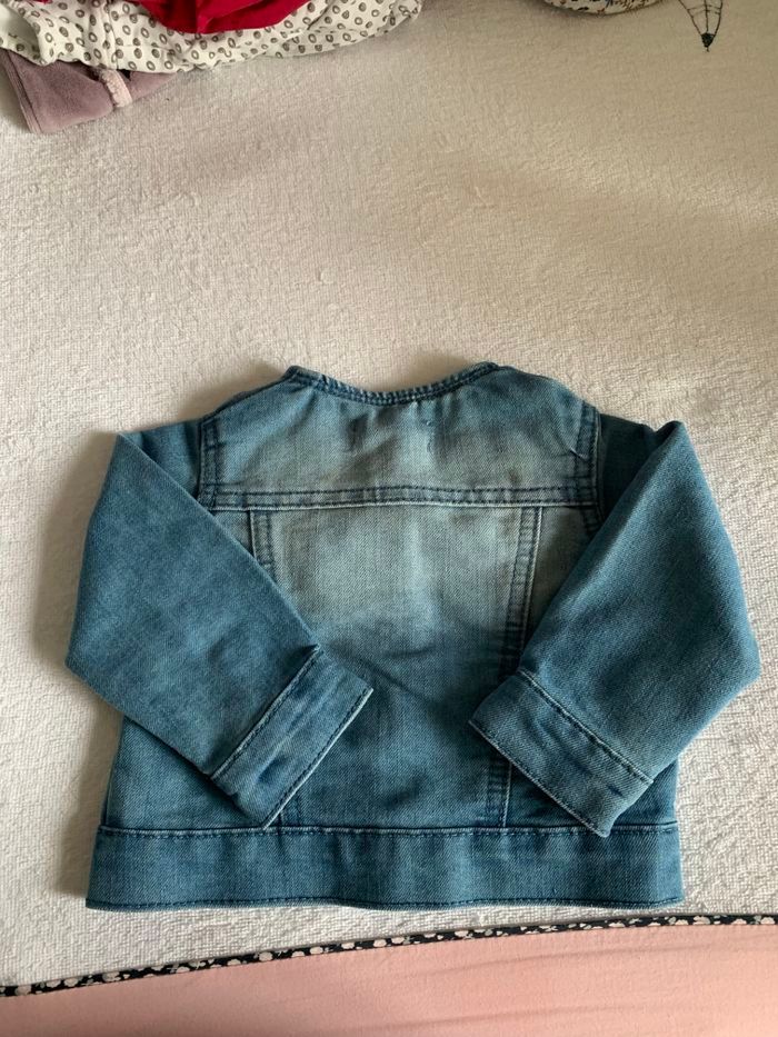Veste en jean bébé fille - photo numéro 2