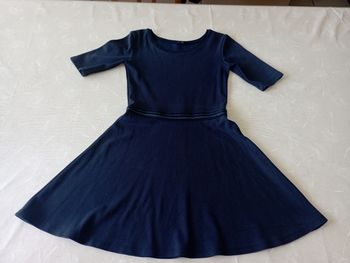 Robe manches courtes marine 10 ans Kiabi 3€