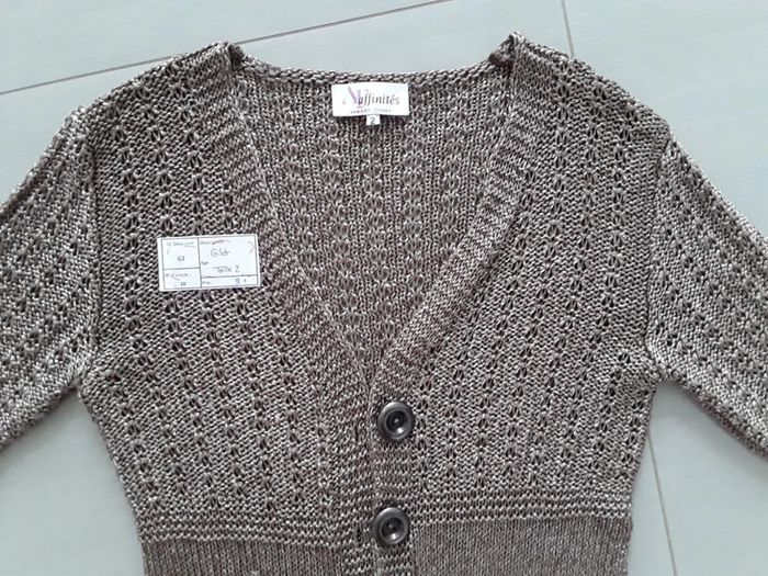 Gilet grosses mailles - photo numéro 2