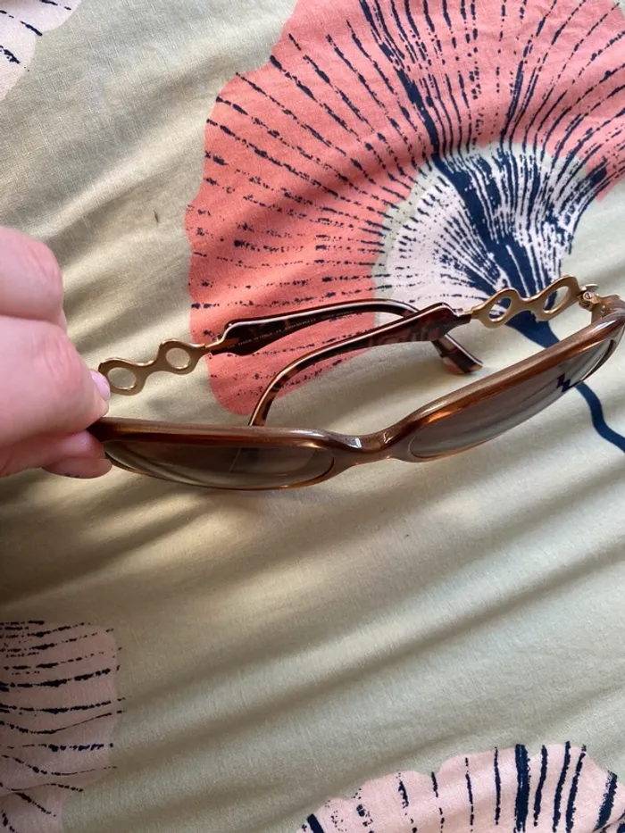 Lunettes de soleil marron Pucci - photo numéro 4