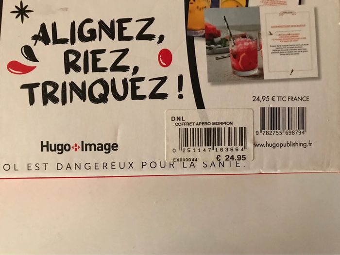 Jeu apéro morpion neuf - photo numéro 3