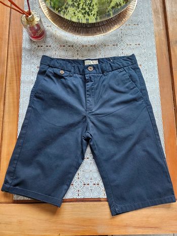 Short bleu zara 12 ans