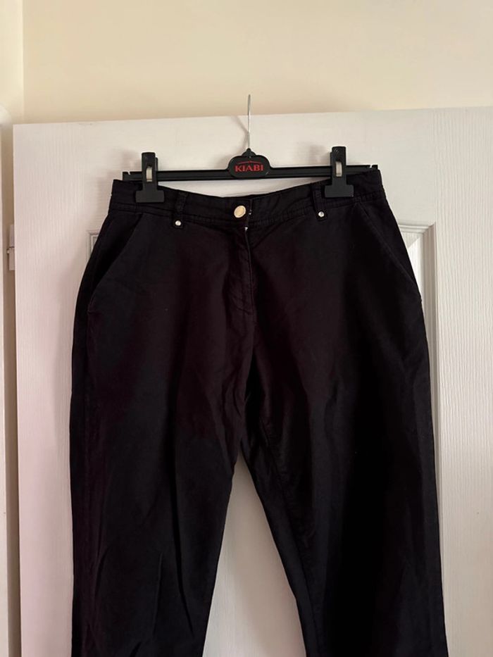 Pantalon noir toile Kaporal - photo numéro 2