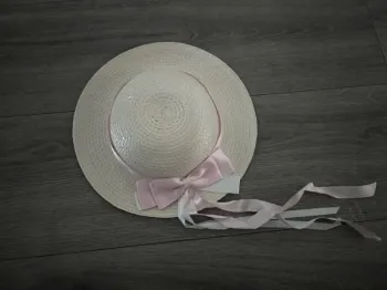 Chapeau en paille fille