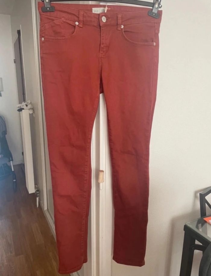 Pantalon Skinny moto Baxter top shop - photo numéro 6