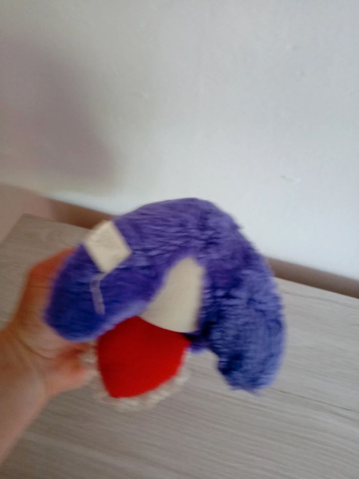 Jolie peluche ourson violet - photo numéro 6