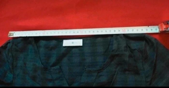 Tunique blouse longue à carreaux taille 36 - photo numéro 11
