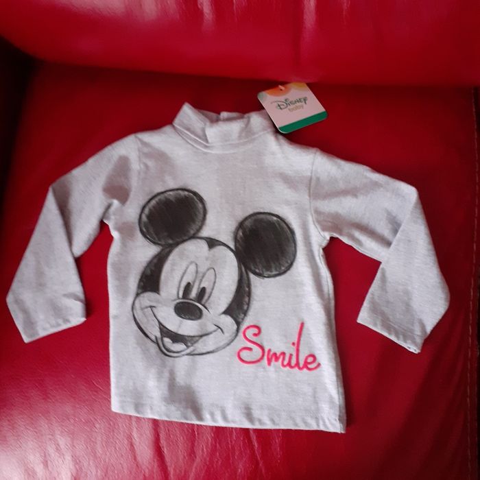 Disney baby: T-shirt manches longues Mickey *12 mois - photo numéro 6