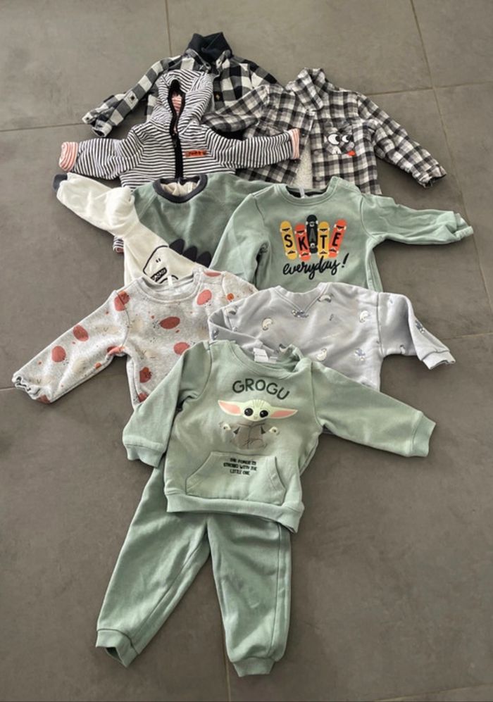 Lot vêtements garçon taille 18 mois - photo numéro 5