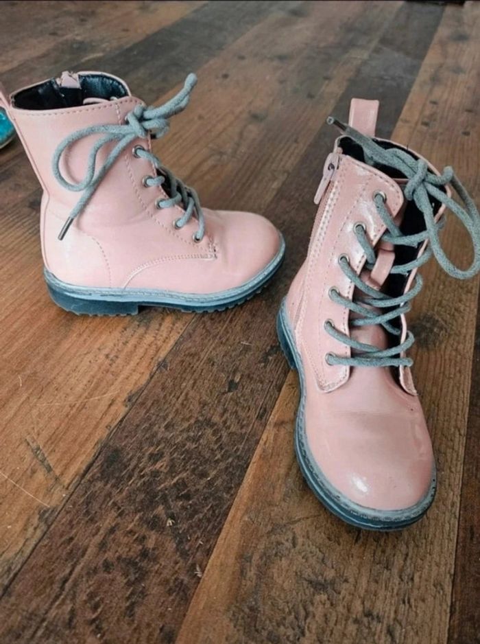 Bottines rose pointure 26