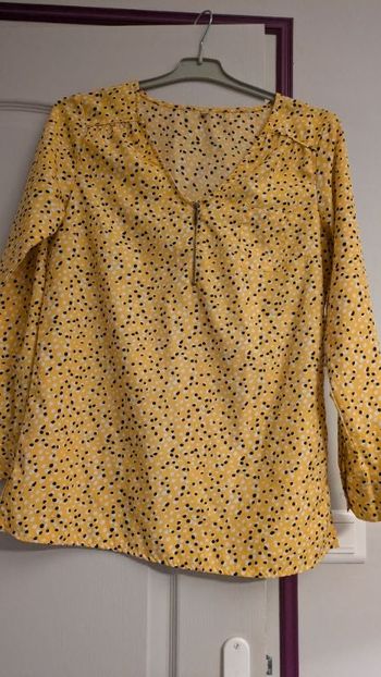 Blouse chemisier blanche porte 40