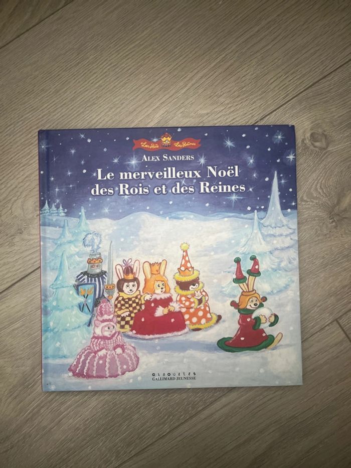 livre « le merveilleux noël des rois et des reines »