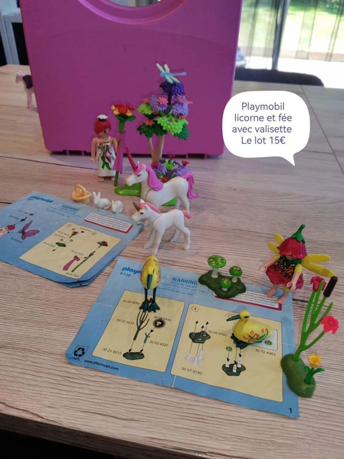 Playmobil fée licorne