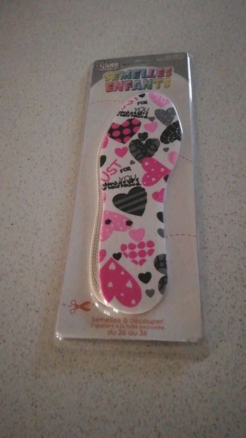 Semelles enfant neuf