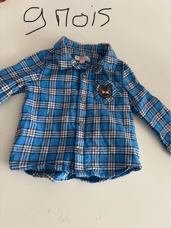 Chemise bébé garçon 