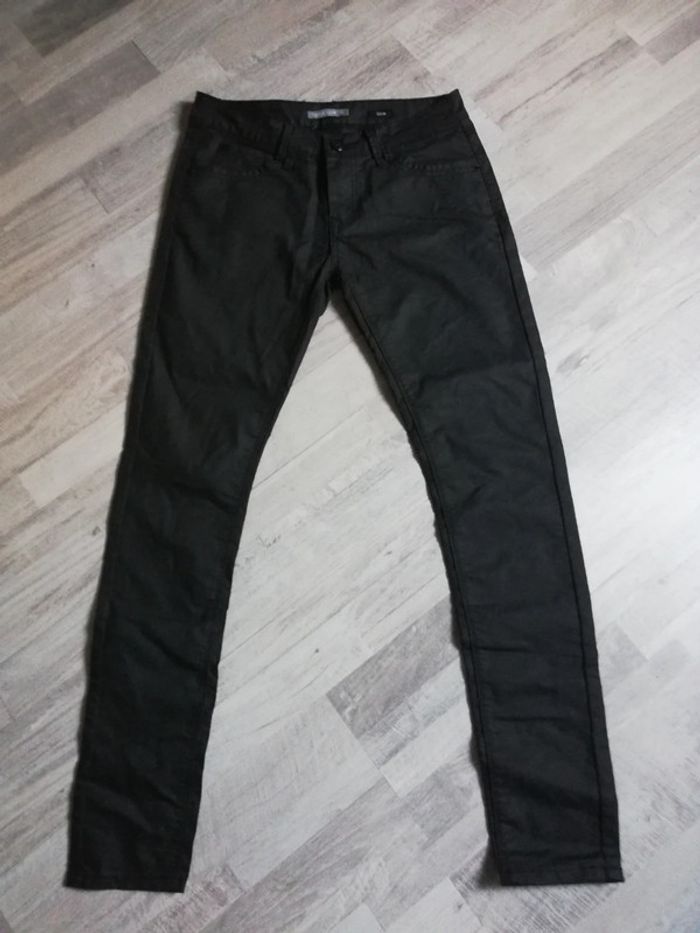Pantalon slim noir taille 36 neuf - photo numéro 2
