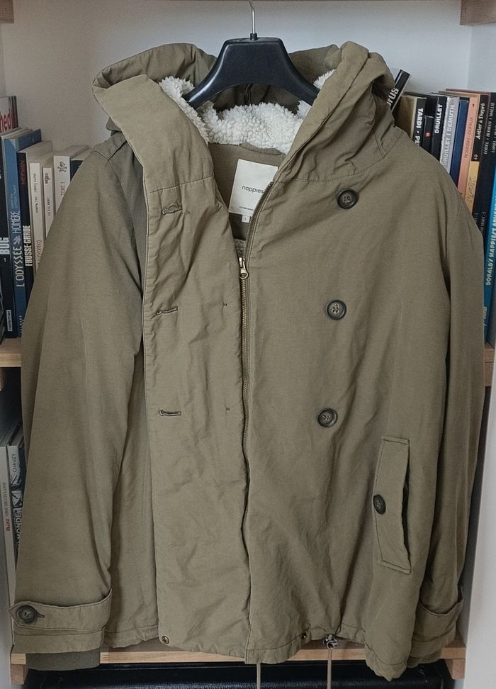 Manteau mi saison noppies taille L