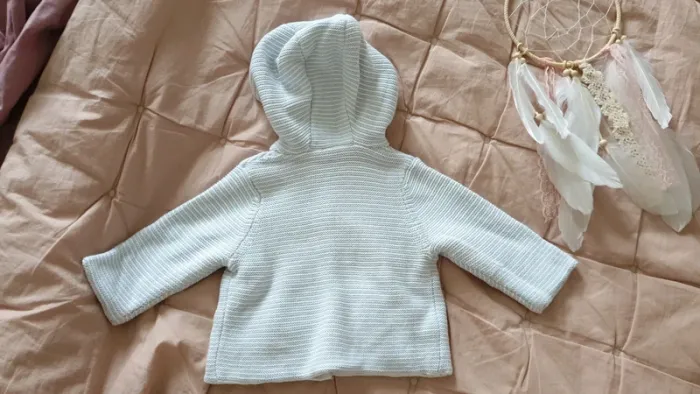 Gilet réversible Cyrillus 3mois - photo numéro 2