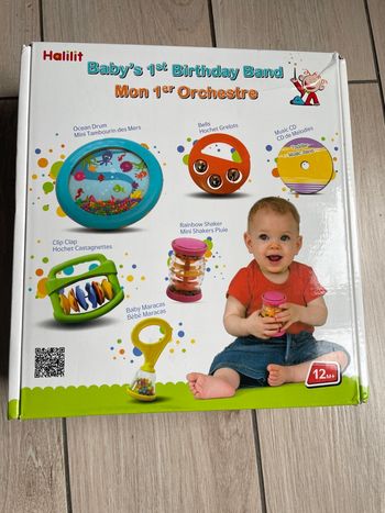Coffret instruments de musique bébé