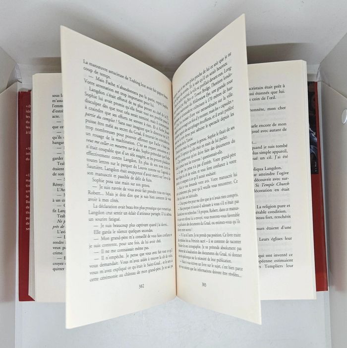 "Da Vinci Code", de Dan Brown.
516 pages.
ISBN : 2.7441.7554.4. - photo numéro 5