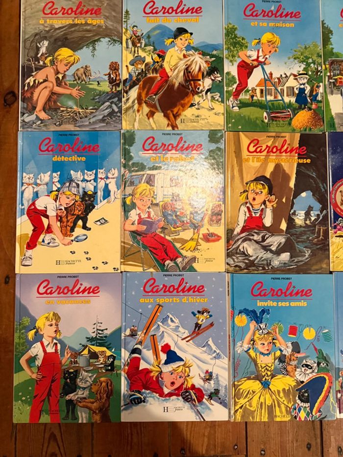 BE - blanc vintage - Lot de 16 livres bd albums Caroline Pierre Probst - photo numéro 3