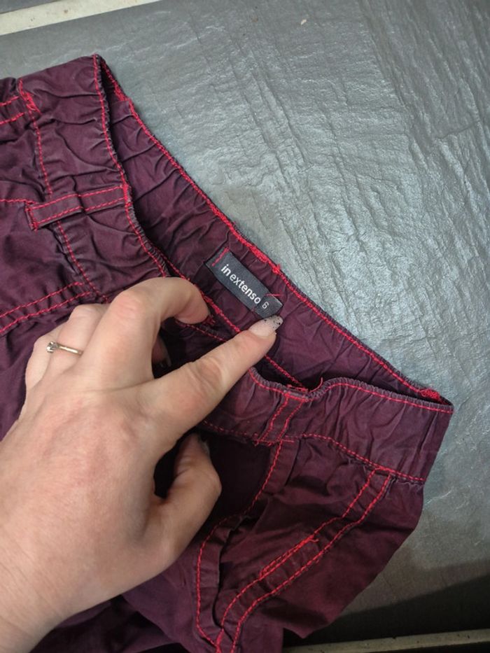 Short long bordeaux - photo numéro 3