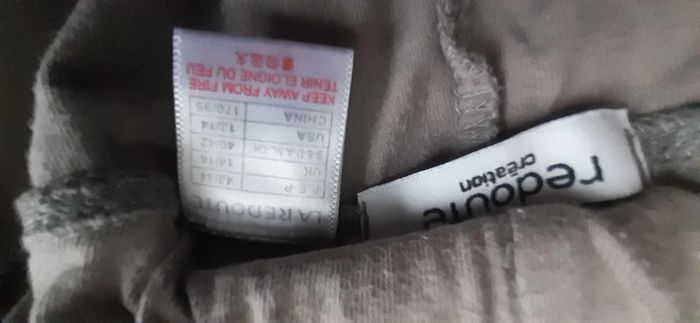 Short de nuit ou de sport gris taupe - photo numéro 2