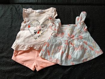 Lot de 3 habits été 3 mois fille
