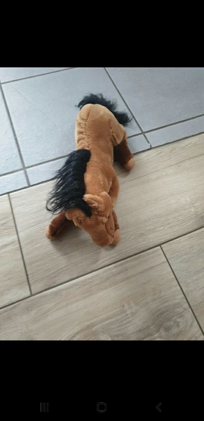 Peluche cheval 33 cm - photo numéro 2