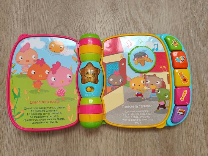 Livre comptines vtech - photo numéro 3