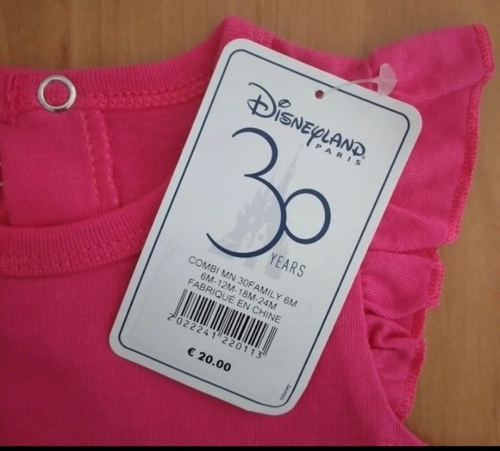 Combicourt Neuf avec étiquette 6 mois fille Disney - photo numéro 2