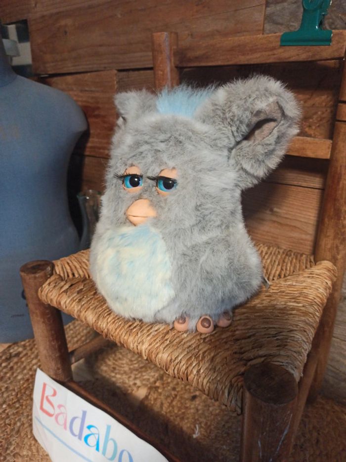 Furby tiger bleu gris tbe 2005 - photo numéro 3