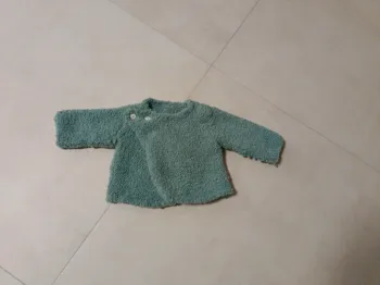 Gilet tricoté main