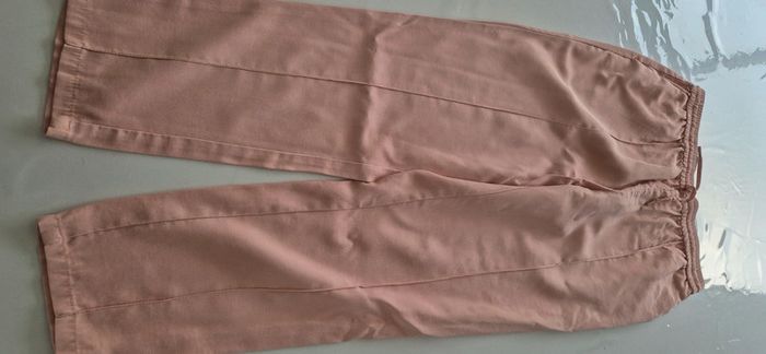 Pantalon demi saison rose