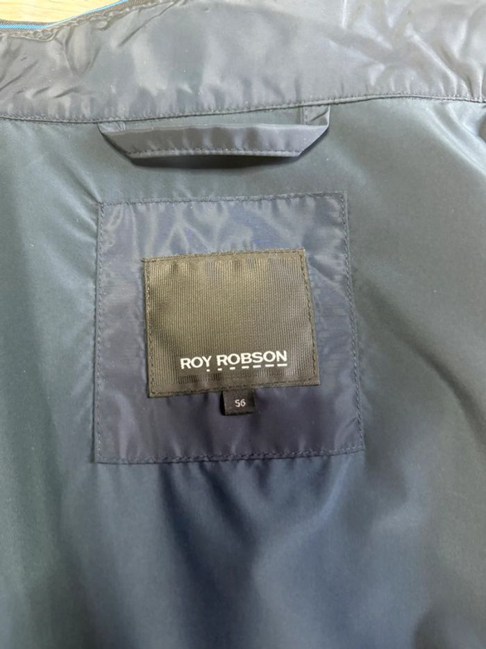 Roy robson - Veste coupe-vent, Bleu marine, taille 56 (XL) - photo numéro 3